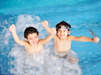 6759183 - children at pool, happiness and joy